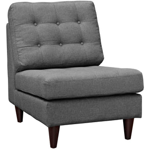 ModwayModway Empress Upholstered Fabric Lounge Chair EEI-2140 EEI-2140-DOR- BetterPatio.com