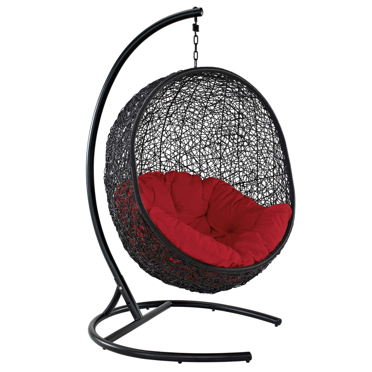 Modway encase outdoor patio swing lounge chair sale