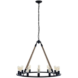 ModwayModway Encircle Chandelier EEI-2154 EEI-2154-BRN- BetterPatio.com