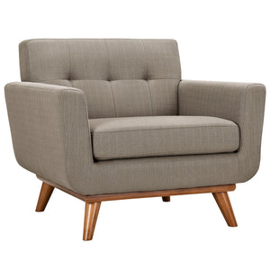 ModwayModway Engage Armchairs and Loveseat Set of 3 EEI-1347 EEI-1347-GRA- BetterPatio.com