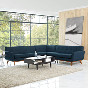 ModwayModway Engage L-Shaped Sectional Sofa EEI-2108 EEI-2108-AZU-SET- BetterPatio.com