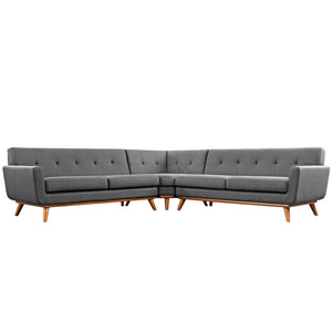 ModwayModway Engage L-Shaped Sectional Sofa EEI-2108 EEI-2108-DOR-SET- BetterPatio.com