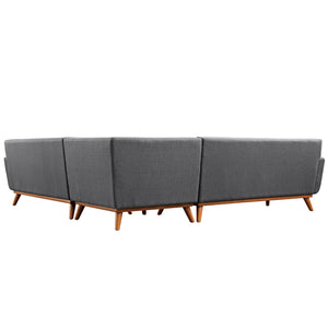 ModwayModway Engage L-Shaped Sectional Sofa EEI-2108 EEI-2108-DOR-SET- BetterPatio.com