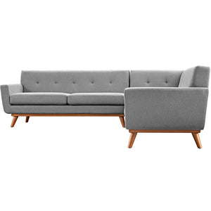 ModwayModway Engage L-Shaped Sectional Sofa EEI-2108 EEI-2108-GRY-SET- BetterPatio.com