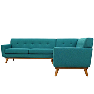 ModwayModway Engage L-Shaped Sectional Sofa EEI-2108 EEI-2108-TEA-SET- BetterPatio.com