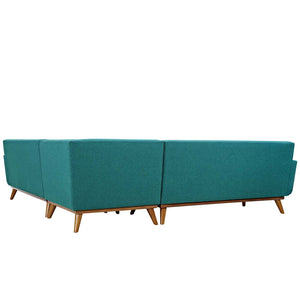 ModwayModway Engage L-Shaped Sectional Sofa EEI-2108 EEI-2108-TEA-SET- BetterPatio.com