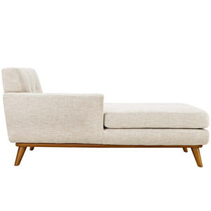 ModwayModway Engage Left-Facing Upholstered Fabric Chaise EEI-1793 EEI-1793-BEI- BetterPatio.com