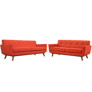 ModwayModway Engage Loveseat and Sofa Set of 2 EEI-1348 EEI-1348-ATO- BetterPatio.com