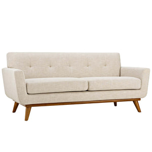 ModwayModway Engage Loveseat and Sofa Set of 2 EEI-1348 EEI-1348-BEI- BetterPatio.com