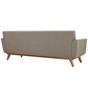 ModwayModway Engage Loveseat and Sofa Set of 2 EEI-1348 EEI-1348-GRA- BetterPatio.com