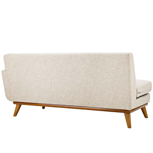 ModwayModway Engage Right-Arm Upholstered Fabric Loveseat EEI-1792 EEI-1792-BEI- BetterPatio.com