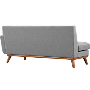 ModwayModway Engage Right-Arm Upholstered Fabric Loveseat EEI-1792 EEI-1792-GRY- BetterPatio.com