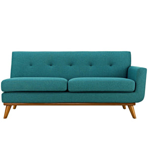 ModwayModway Engage Right-Arm Upholstered Fabric Loveseat EEI-1792 EEI-1792-TEA- BetterPatio.com