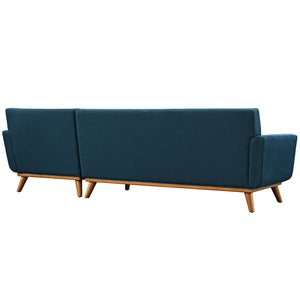 ModwayModway Engage Right-Facing Sectional Sofa EEI-2119 EEI-2119-AZU-SET- BetterPatio.com