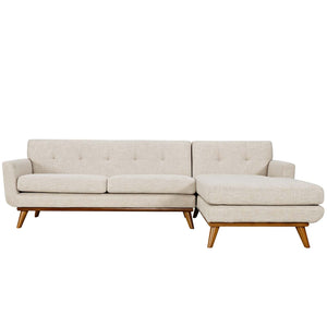 ModwayModway Engage Right-Facing Sectional Sofa EEI-2119 EEI-2119-BEI-SET- BetterPatio.com