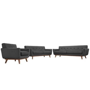 ModwayModway Engage Sofa Loveseat and Armchair Set of 3 EEI-1349 EEI-1349-DOR- BetterPatio.com