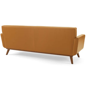 ModwayModway Engage Top-Grain Leather Living Room Lounge Sofa EEI-3733 EEI-3733-TAN- BetterPatio.com