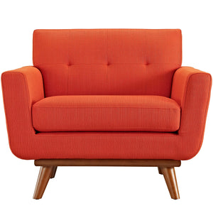 ModwayModway Engage Upholstered Fabric Armchair EEI-1178 EEI-1178-ATO- BetterPatio.com