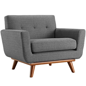 ModwayModway Engage Upholstered Fabric Armchair EEI-1178 EEI-1178-DOR- BetterPatio.com