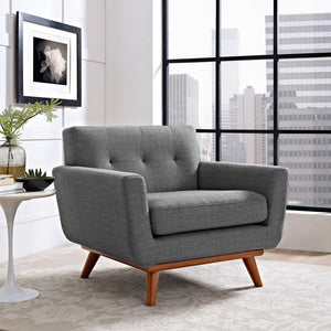 ModwayModway Engage Upholstered Fabric Armchair EEI-1178 EEI-1178-DOR- BetterPatio.com