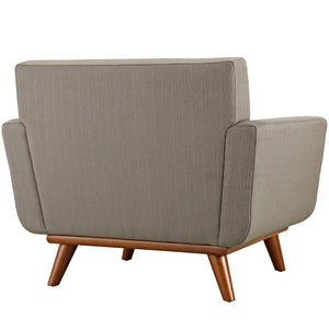 ModwayModway Engage Upholstered Fabric Armchair EEI-1178 EEI-1178-GRA- BetterPatio.com