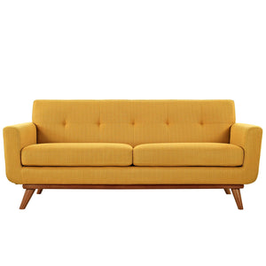 ModwayModway Engage Upholstered Fabric Loveseat EEI-1179 EEI-1179-CIT- BetterPatio.com