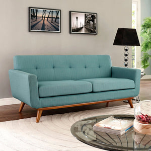 ModwayModway Engage Upholstered Fabric Loveseat EEI-1179 EEI-1179-LAG- BetterPatio.com