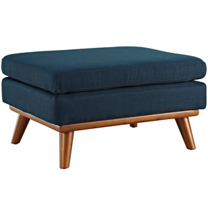 ModwayModway Engage Upholstered Fabric Ottoman EEI-1797 EEI-1797-AZU- BetterPatio.com