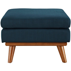 ModwayModway Engage Upholstered Fabric Ottoman EEI-1797 EEI-1797-AZU- BetterPatio.com