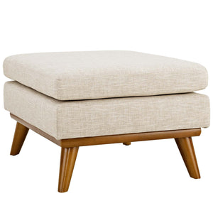 ModwayModway Engage Upholstered Fabric Ottoman EEI-1797 EEI-1797-BEI- BetterPatio.com