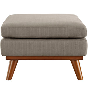 ModwayModway Engage Upholstered Fabric Ottoman EEI-1797 EEI-1797-GRA- BetterPatio.com