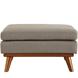 ModwayModway Engage Upholstered Fabric Ottoman EEI-1797 EEI-1797-GRA- BetterPatio.com