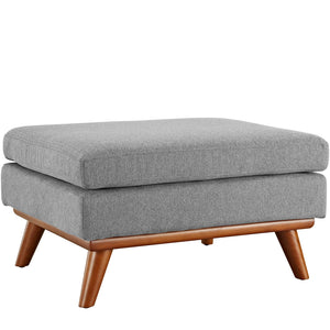 ModwayModway Engage Upholstered Fabric Ottoman EEI-1797 EEI-1797-GRY- BetterPatio.com