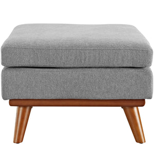 ModwayModway Engage Upholstered Fabric Ottoman EEI-1797 EEI-1797-GRY- BetterPatio.com