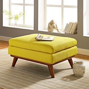 ModwayModway Engage Upholstered Fabric Ottoman EEI-1797 EEI-1797-SUN- BetterPatio.com