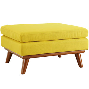 ModwayModway Engage Upholstered Fabric Ottoman EEI-1797 EEI-1797-SUN- BetterPatio.com