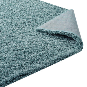 ModwayModway Enyssa Solid 5x8 Shag Area Rug R-1145-58 R-1145E-58- BetterPatio.com