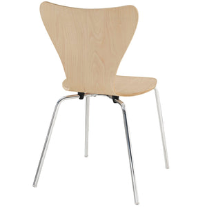 ModwayModway Ernie Dining Side Chair EEI-537 EEI-537-NAT- BetterPatio.com