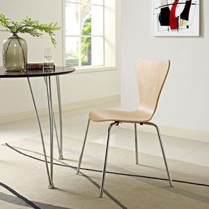 ModwayModway Ernie Dining Side Chair EEI-537 EEI-537-NAT- BetterPatio.com