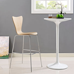 ModwayModway Ernie Wood Bar Stool EEI-538 EEI-538-NAT- BetterPatio.com