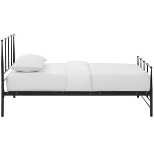 ModwayModway Estate Twin Bed MOD-5480 MOD-5480-BRN- BetterPatio.com