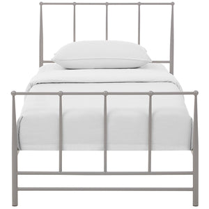 ModwayModway Estate Twin Bed MOD-5480 MOD-5480-GRY- BetterPatio.com