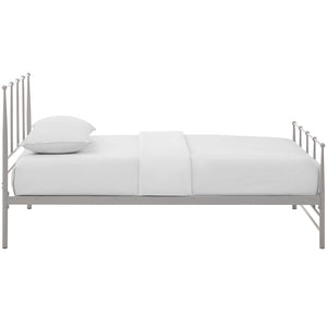 ModwayModway Estate Twin Bed MOD-5480 MOD-5480-GRY- BetterPatio.com