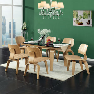 ModwayModway Fathom Dining Wood Side Chair EEI-620 EEI-620-NAT- BetterPatio.com