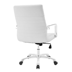 ModwayModway Finesse Mid Back Office Chair EEI-1534 EEI-1534-WHI- BetterPatio.com