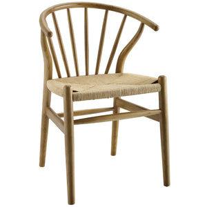 ModwayModway Flourish Spindle Wood Dining Side Chair Set of 2 EEI-4168 EEI-4168-NAT- BetterPatio.com