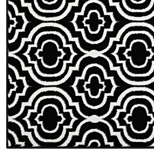 ModwayModway Frame Transitional Moroccan Trellis 5x8 Area Rug R-1130-58 R-1130A-58- BetterPatio.com