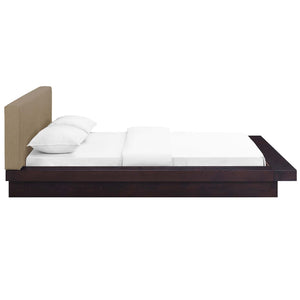 ModwayModway Freja Queen Fabric Platform Bed MOD-5721 MOD-5721-CAP-LAT-SET- BetterPatio.com