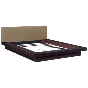 ModwayModway Freja Queen Fabric Platform Bed MOD-5721 MOD-5721-CAP-LAT-SET- BetterPatio.com