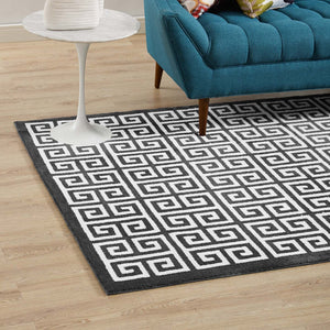 ModwayModway Freydis Greek Key 5x8 Area Rug R-1013-58 R-1013A-58- BetterPatio.com